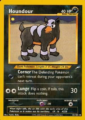 Houndour (43/105) [Neo Destiny Unlimited] | Good Games Adelaide SA