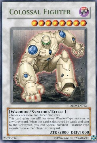 Colossal Fighter (Green) [DL09-EN012] Rare | Good Games Adelaide SA