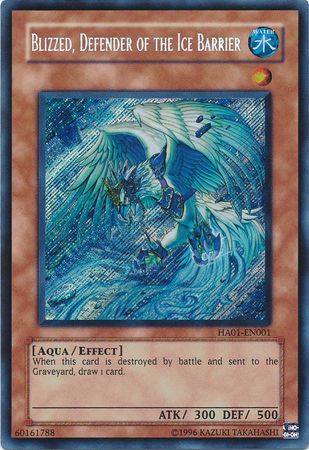 Blizzed, Defender of the Ice Barrier [HA01-EN001] Secret Rare | Good Games Adelaide SA