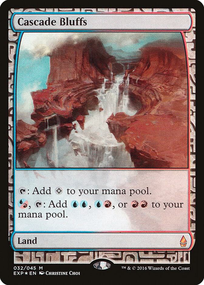 Cascade Bluffs 32 (Zendikar Expeditions)  - Foil | Good Games Adelaide SA