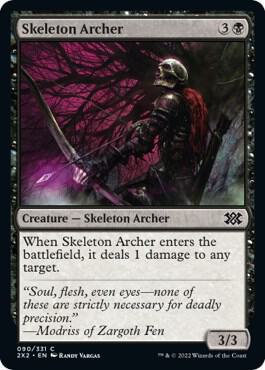 Skeleton Archer 90 (Double Masters 2022)  - Foil | Good Games Adelaide SA