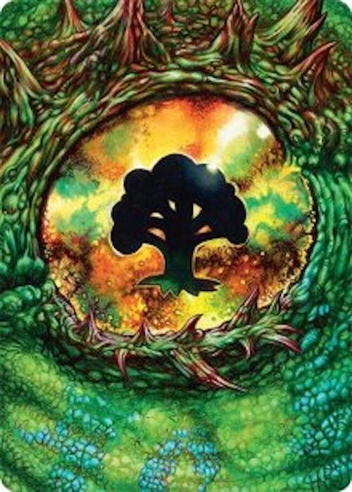 Forest Art Card 32 54 32 (Art Series: Tarkir: Dragonstorm)  | Good Games Adelaide SA