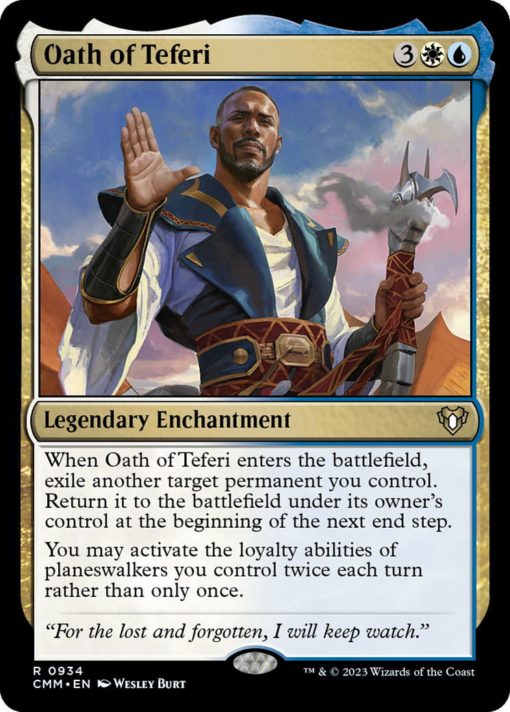 Oath of Teferi [Commander Masters] | Good Games Adelaide SA