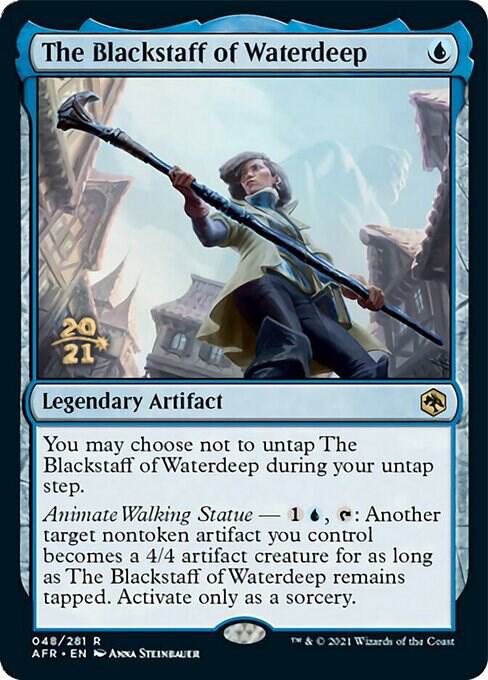 The Blackstaff of Waterdeep 48 (Prerelease Cards)  - Foil | Good Games Adelaide SA