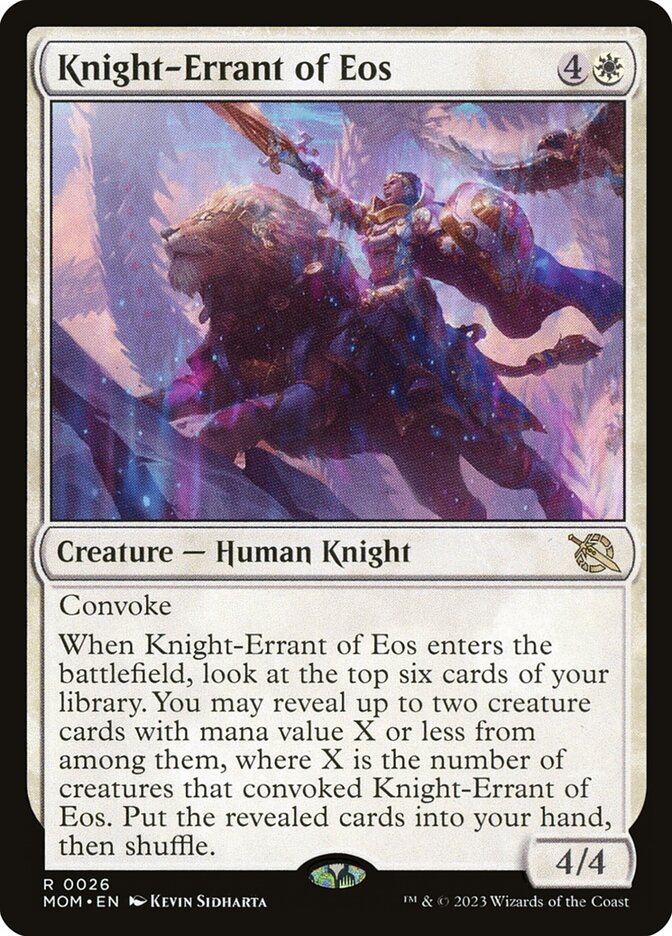 Knight-Errant of Eos 26 (March of the Machine)  | Good Games Adelaide SA
