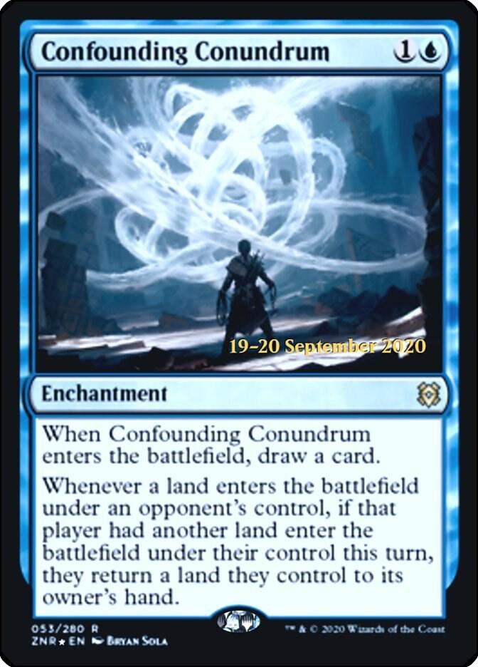Confounding Conundrum 53 (Prerelease Cards)  - Foil | Good Games Adelaide SA