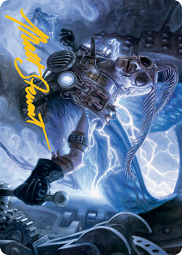 Insectile Aberration Art Card (Gold-Stamped Signature) [Innistrad: Midnight Hunt Art Series] | Good Games Adelaide SA