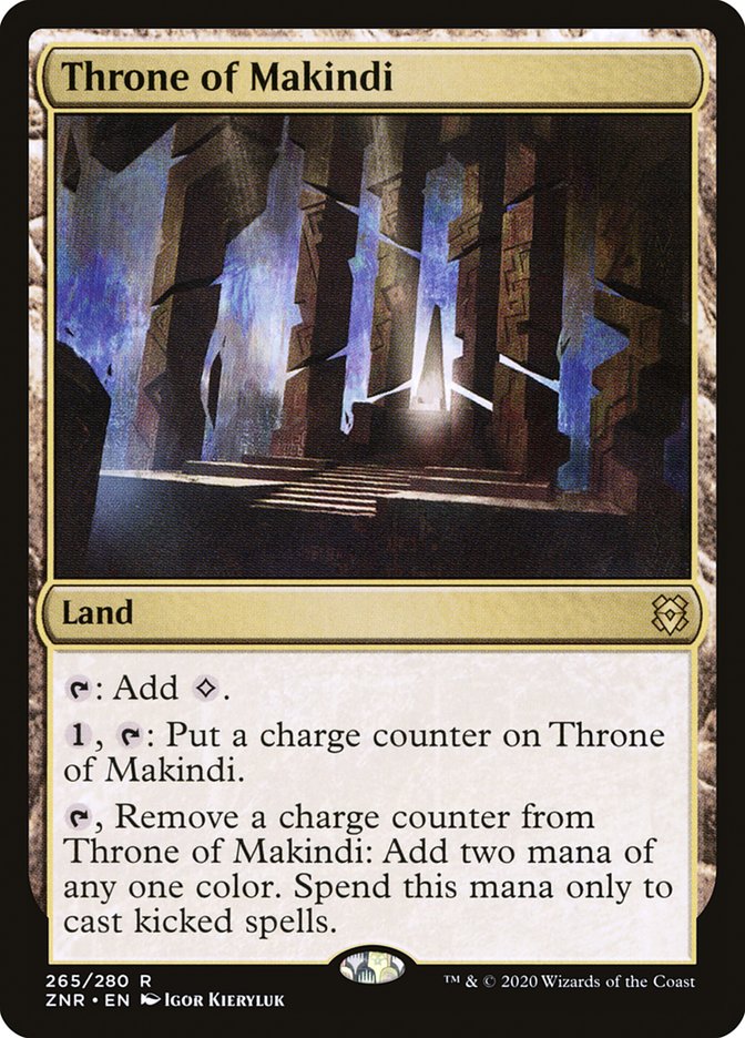 Throne of Makindi 265 (Zendikar Rising)  - Foil | Good Games Adelaide SA