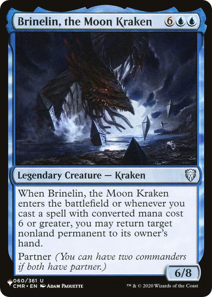 Brinelin the Moon Kraken 060/361 (The List Reprints)  | Good Games Adelaide SA