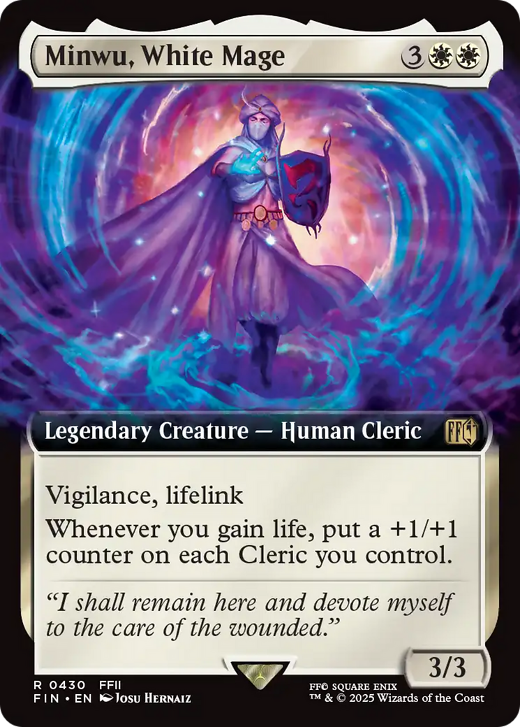 Minwu, White Mage (Extended Art) [FINAL FANTASY] | Good Games Adelaide SA