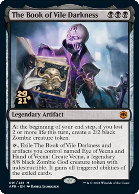 The Book of Vile Darkness 91 (Prerelease Cards)  - Foil | Good Games Adelaide SA