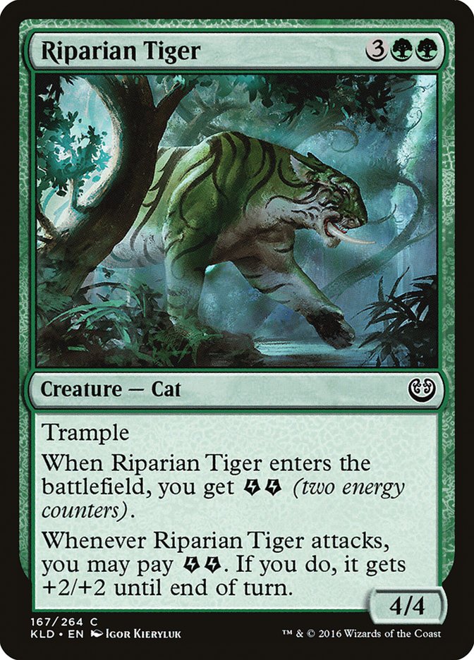 Riparian Tiger [Kaladesh] | Good Games Adelaide SA