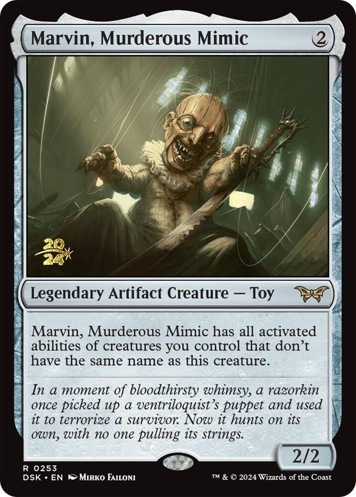 Marvin Murderous Mimic 253 (Prerelease Cards)  - Foil | Good Games Adelaide SA