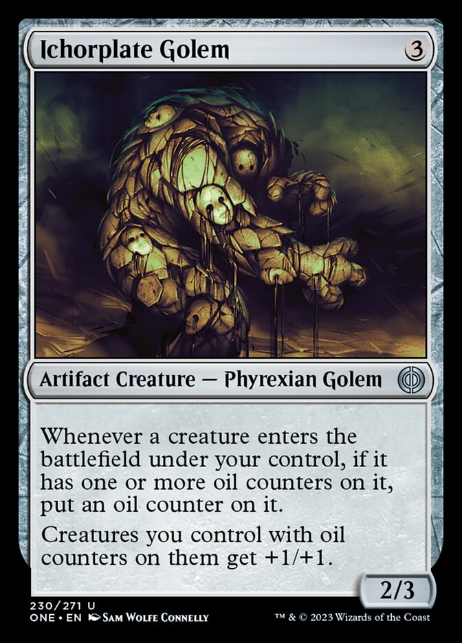 Ichorplate Golem [Phyrexia: All Will Be One] | Good Games Adelaide SA