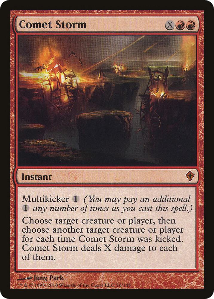 Comet Storm Worldwake 76 (Oversize Cards)  | Good Games Adelaide SA