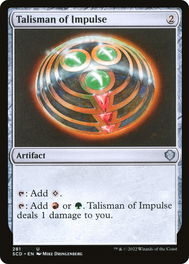 Talisman of Impulse [Starter Commander Decks] | Good Games Adelaide SA