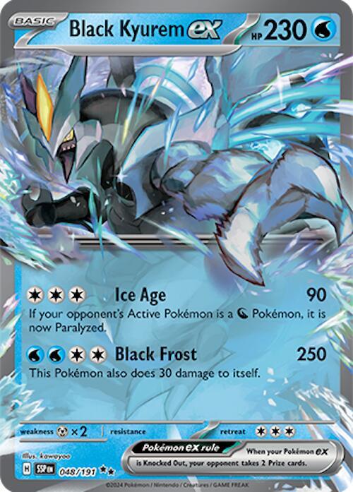 Black Kyurem ex 048/191 (SV08: Surging Sparks)  - Holofoil | Good Games Adelaide SA