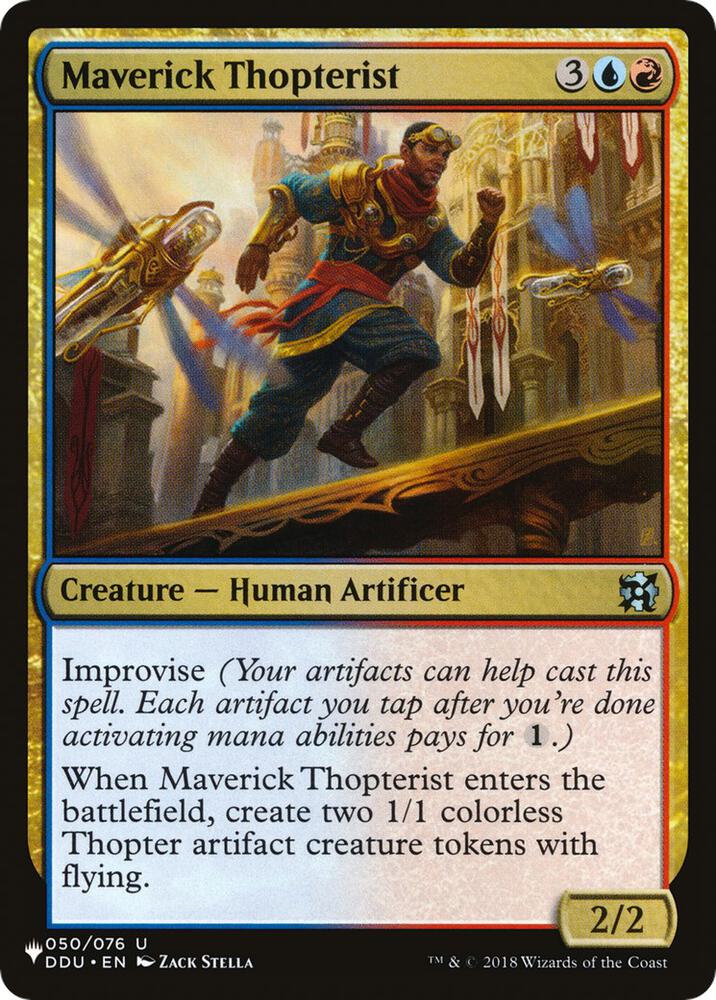 Maverick Thopterist DDU 050/076 (The List Reprints)  | Good Games Adelaide SA