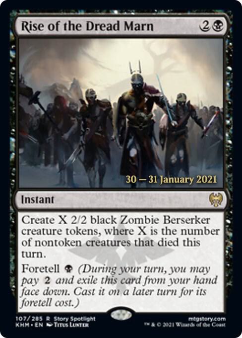 Rise of the Dread Marn 107 (Prerelease Cards)  - Foil | Good Games Adelaide SA