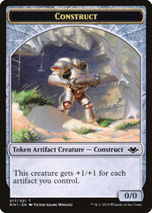 Soldier (004) // Construct (017) Double-sided Token [Modern Horizons Tokens] | Good Games Adelaide SA