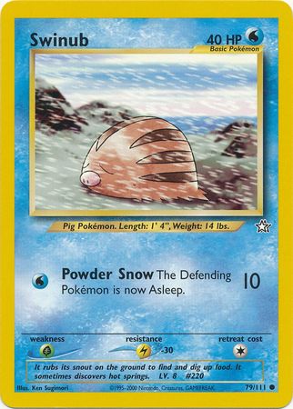 Swinub (79/111) [Neo Genesis Unlimited] | Good Games Adelaide SA
