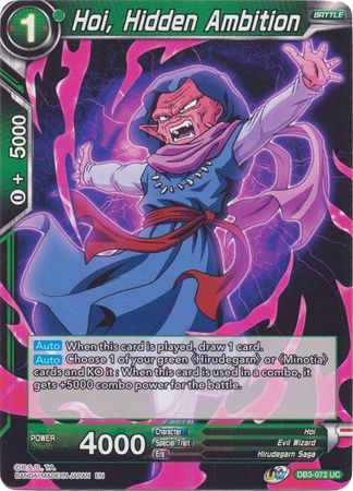 Hoi, Hidden Ambition [DB3-072] | Good Games Adelaide SA