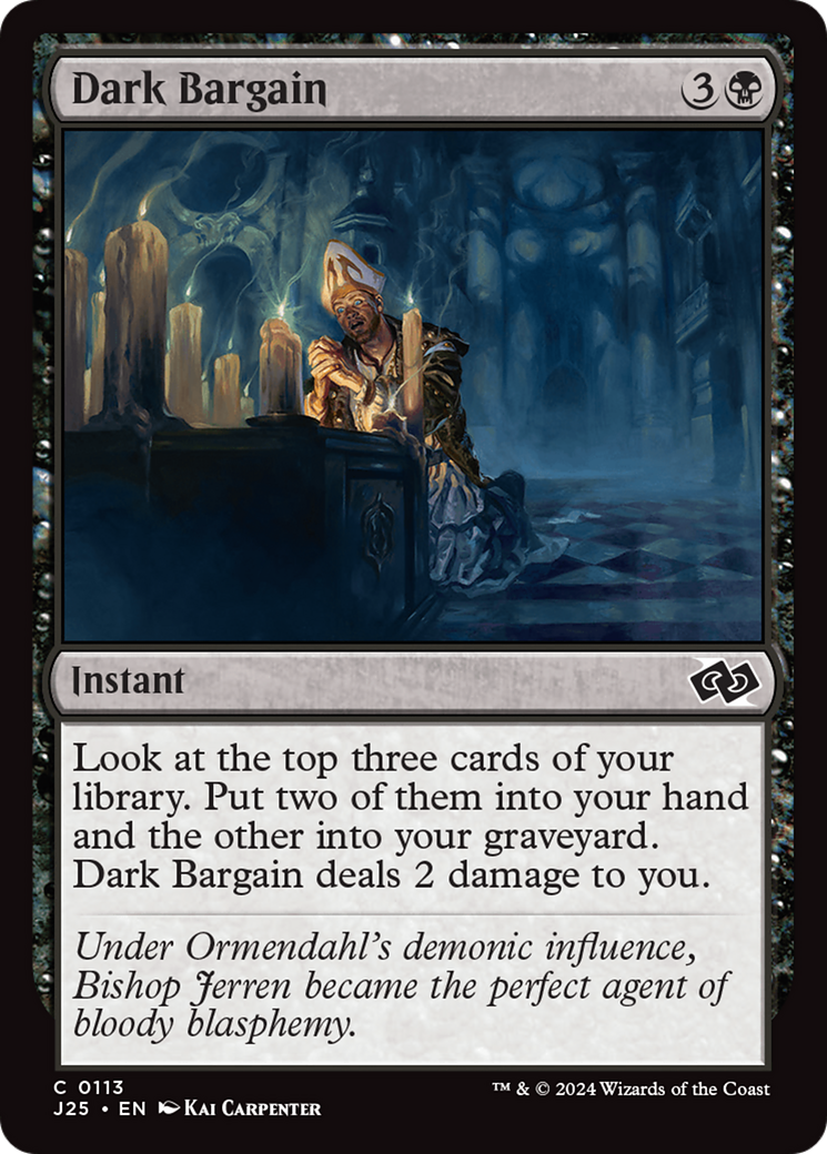 Dark Bargain [Foundations Jumpstart] | Good Games Adelaide SA