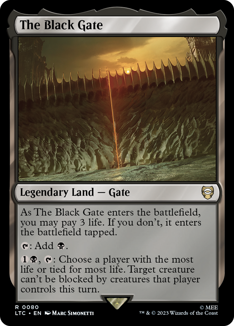 The Black Gate [The Lord of the Rings: Tales of Middle-Earth Commander] | Good Games Adelaide SA