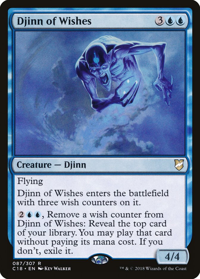 Djinn of Wishes 87 (Commander 2018)  | Good Games Adelaide SA