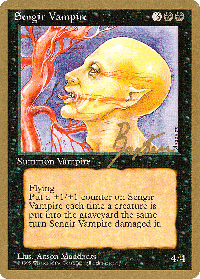 Sengir Vampire (George Baxter) [Pro Tour Collector Set] | Good Games Adelaide SA