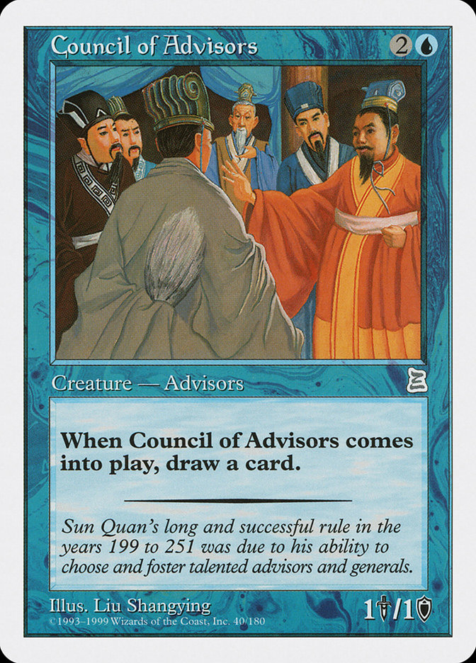 Council of Advisors 40 (Portal Three Kingdoms)  | Good Games Adelaide SA