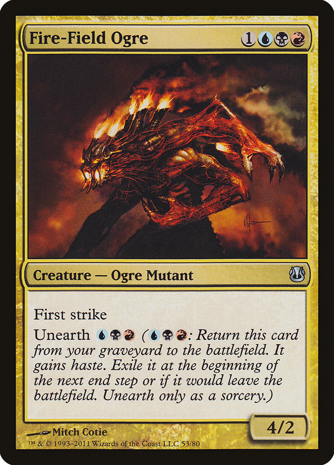 Fire-Field Ogre 53 (Duel Decks: Ajani vs. Nicol Bolas)  | Good Games Adelaide SA