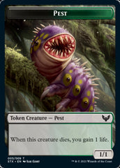 Food // Pest Token [Commander 2021 Tokens] | Good Games Adelaide SA