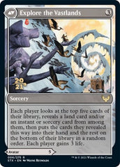 Wandering Archaic // Explore the Vastlands [Strixhaven: School of Mages Prerelease Promos] | Good Games Adelaide SA