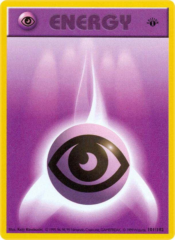 Psychic Energy 101/102 (Base Set (Shadowless))  - 1st Edition | Good Games Adelaide SA