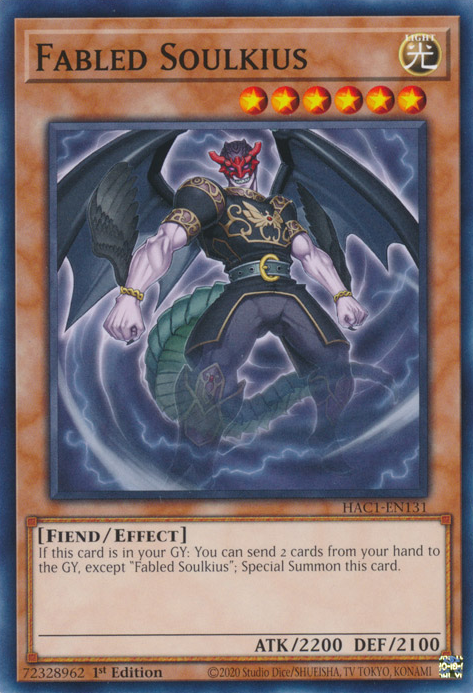 Fabled Soulkius [HAC1-EN131] Common | Good Games Adelaide SA