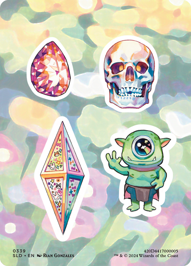 Sticker Sheet (0339) [Secret Lair Drop Series] | Good Games Adelaide SA