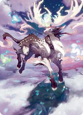Hinata Dawn Crowned Art Card 68 (Art Series: Kamigawa: Neon Dynasty)  | Good Games Adelaide SA