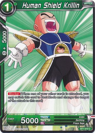 Human Shield Krillin [BT1-072] | Good Games Adelaide SA