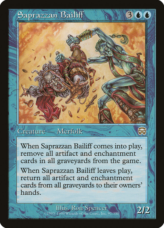 Saprazzan Bailiff 97 (Mercadian Masques)  - Foil | Good Games Adelaide SA