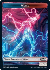 Weird // Zombie Double-sided Token [Core Set 2021 Tokens] | Good Games Adelaide SA
