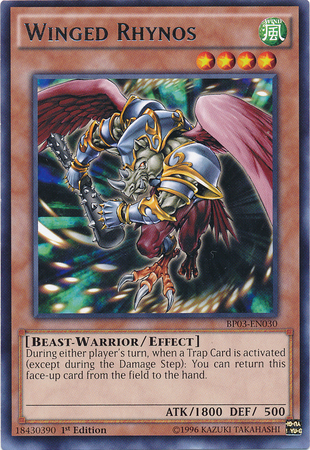 Winged Rhynos [BP03-EN030] Rare | Good Games Adelaide SA