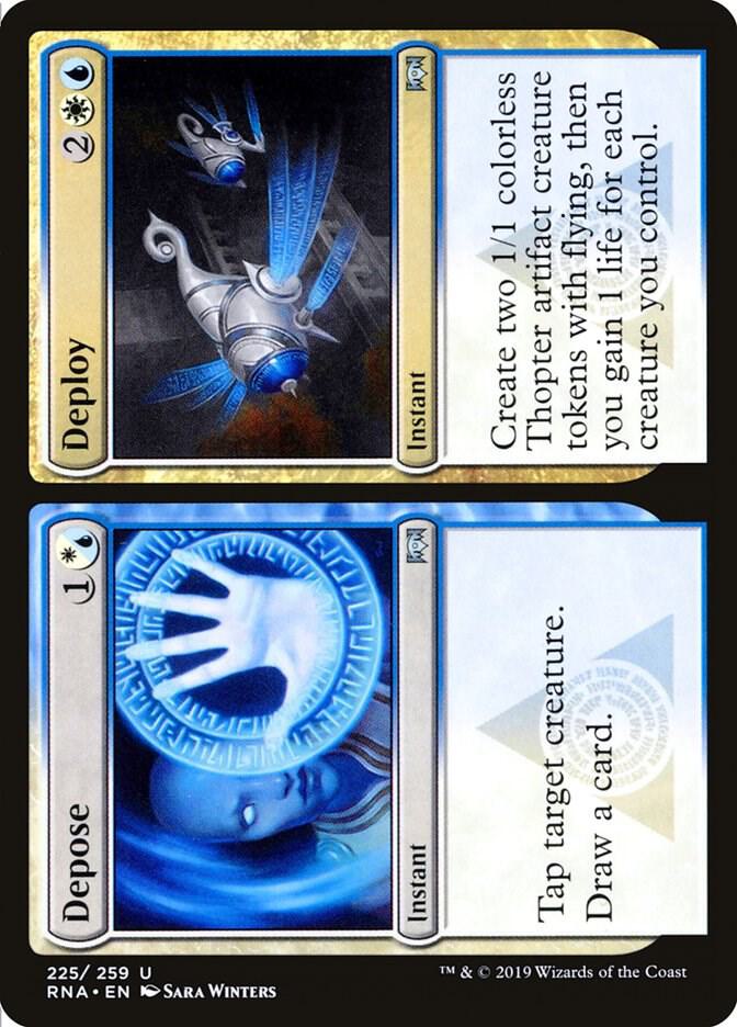 Depose // Deploy 225 (Ravnica Allegiance)  - Foil | Good Games Adelaide SA