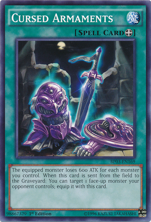 Cursed Armaments [BP03-EN169] Common | Good Games Adelaide SA