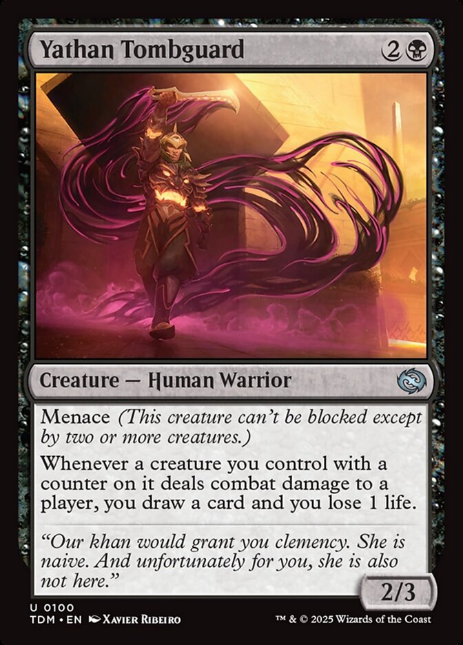 Yathan Tombguard 100 (Tarkir: Dragonstorm)  | Good Games Adelaide SA
