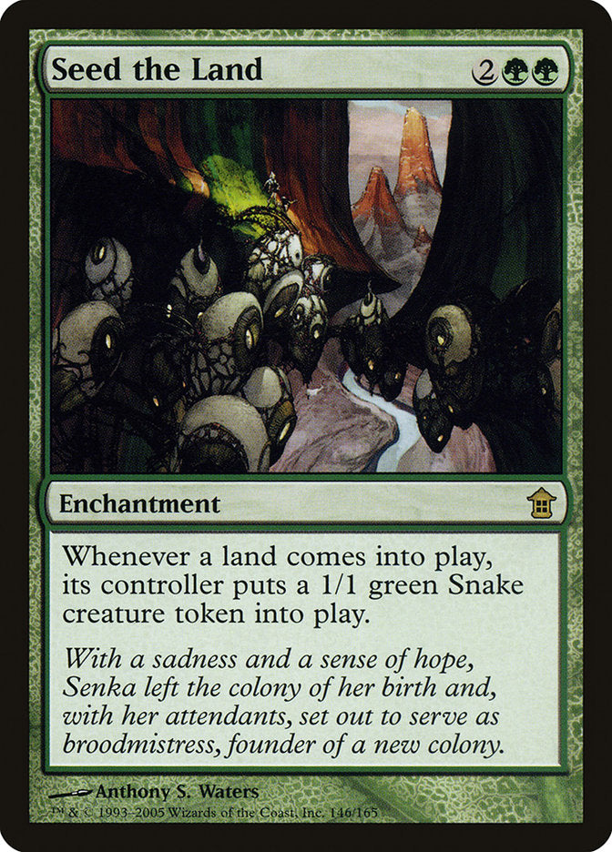 Seed the Land [Saviors of Kamigawa] | Good Games Adelaide SA