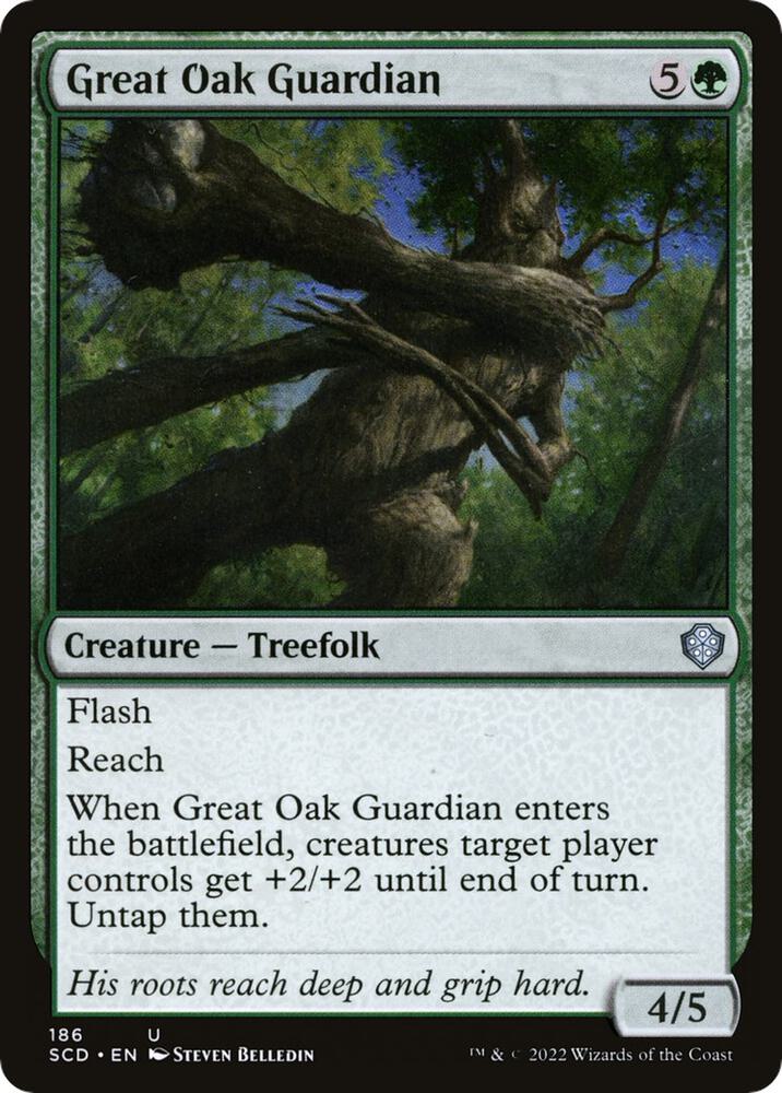 Great Oak Guardian 186 (Starter Commander Decks)  | Good Games Adelaide SA