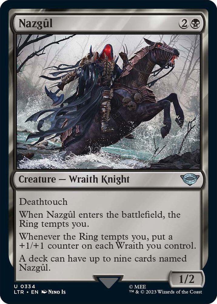 Nazgul 0334 334 (Universes Beyond: The Lord of the Rings: Tales of Middle-earth)  - Foil | Good Games Adelaide SA