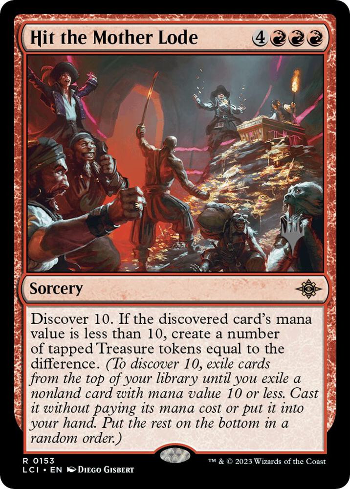 Hit the Mother Lode 153 (Promo Pack: The Lost Caverns of Ixalan)  - Foil | Good Games Adelaide SA