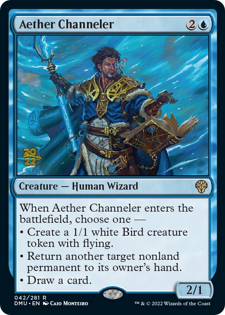 Aether Channeler [Dominaria United Prerelease Promos] | Good Games Adelaide SA